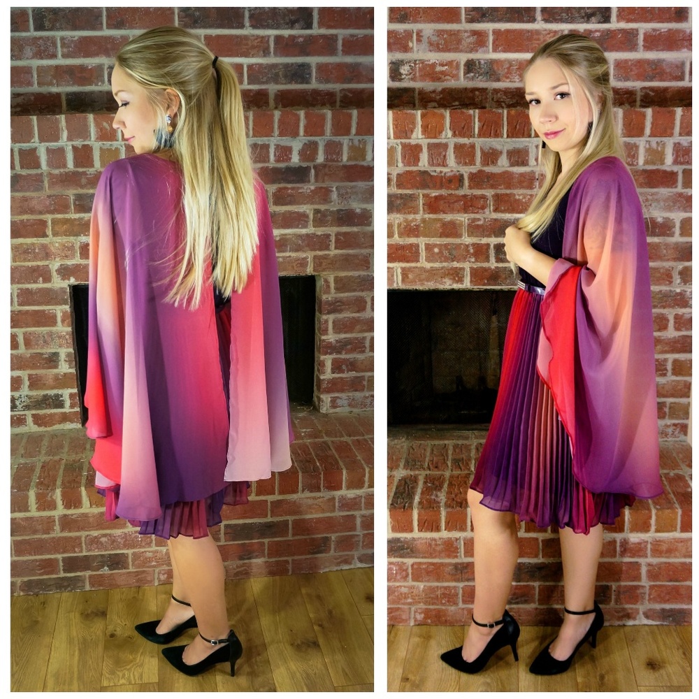 Rouge Romance & Love Spells Pleated Mini Dress - Picture 4 of 9